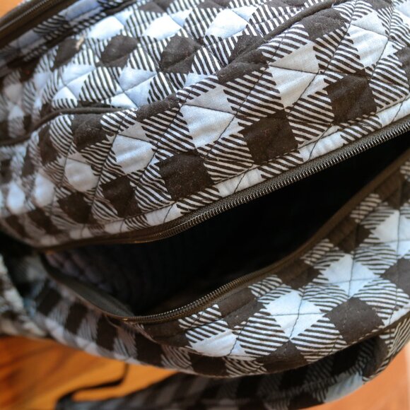 Vera Bradley Alpine Check Campus Backpack - Picture 7 of 14